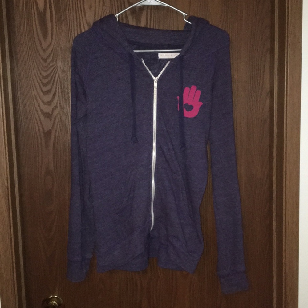 Purple Spiritual Gangster hoodie.  Size small